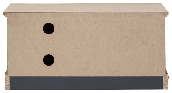 KENDAL COMPACT TV STAND MEDIA UNIT SLATE BLUE - Image 5