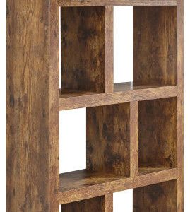 Jakarta Mango Tall Open Shelving Shelf unit Bookcase Living room range