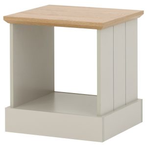 Kendal Lamp Table Grey Oak colour top