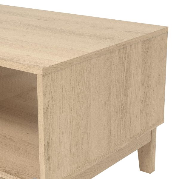GFW Camborne Coffee Table with Under Shelf Display and Cabinet Suitable Hallway - Image 8