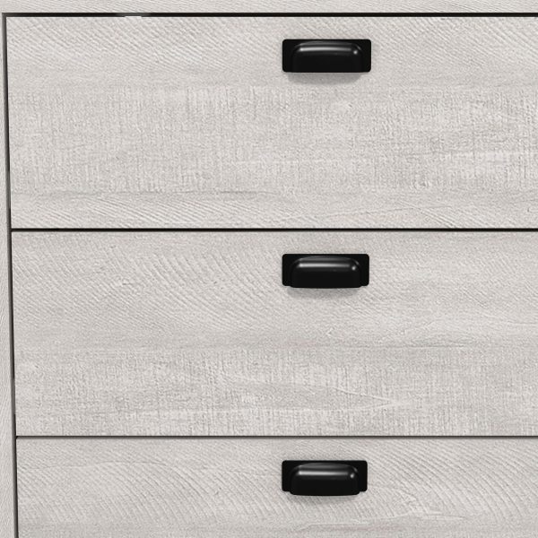 GFW Chest of Drawers, Dusty Grey Oak, One Size - Image 7