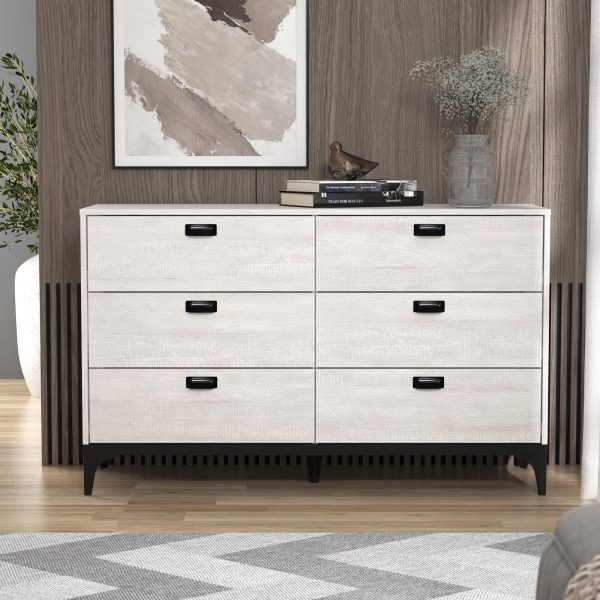 GFW Chest of Drawers, Dusty Grey Oak, One Size