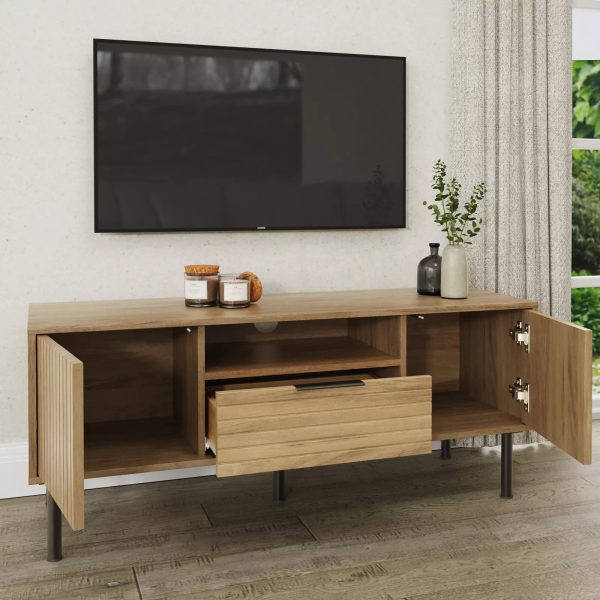 Nervata TV Unit Oak - Image 3
