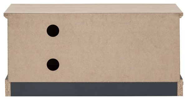 KENDAL COMPACT TV STAND MEDIA UNIT SLATE BLUE - Image 5