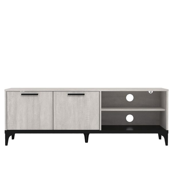 GFW TV Unit, Dusty Grey Oak, One Size - Image 3