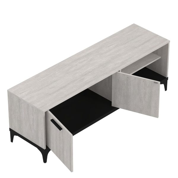 GFW TV Unit, Dusty Grey Oak, One Size - Image 6