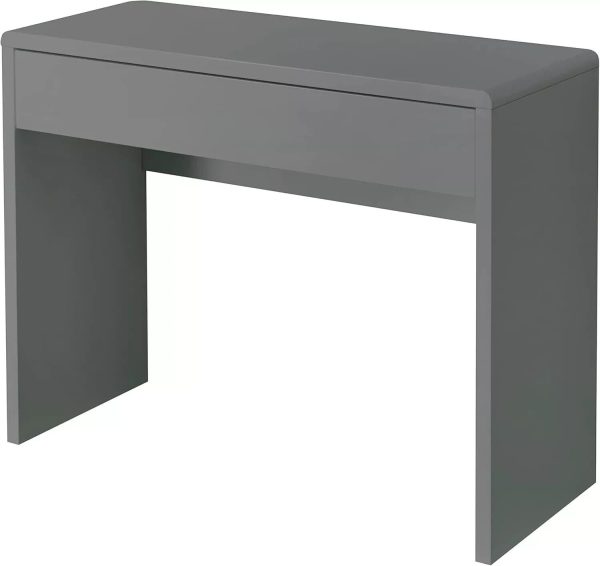 Grey Gloss Console Table - Dressing/Bedroom/Office/Hallway  Stylish - Image 4