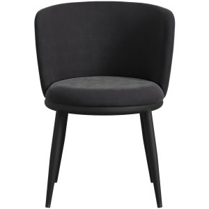 Nova Black Set Of 2 Dining Chairs Stylish and Comfortable Home Seating
