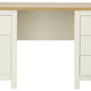 Lancaster bedroom furniture Study Desk Dresser - Cream
