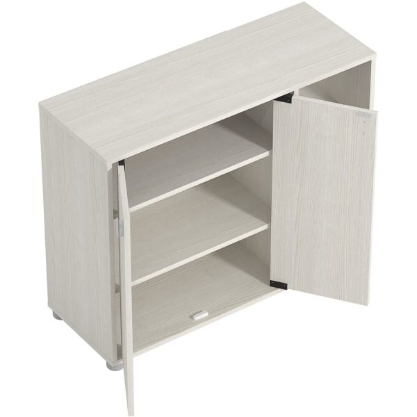 Bideford Compact Shoe Cabinet White Oak - Image 9