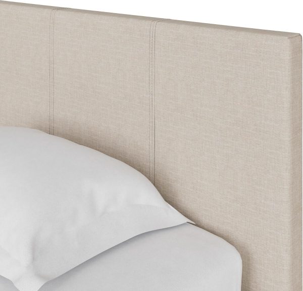 Side Lift Ottoman Storage Bed 90cm Single Natural Can Be Left Or Right Opening - Image 3