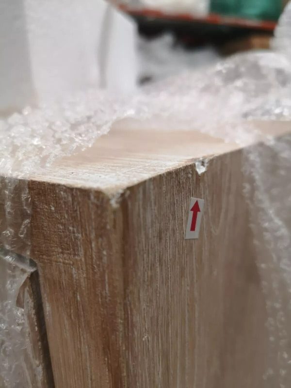 TOULOUSE CABINET LIGHT WASHED OAK COLOUR  graded see pics & description - Image 4