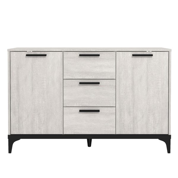 GFW Sideboard, Dusty Grey Oak, One Size - Image 3