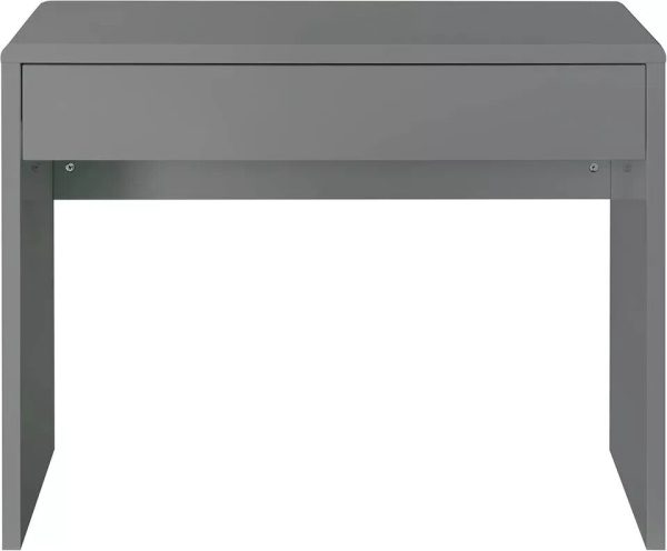 Grey Gloss Console Table - Dressing/Bedroom/Office/Hallway  Stylish - Image 7