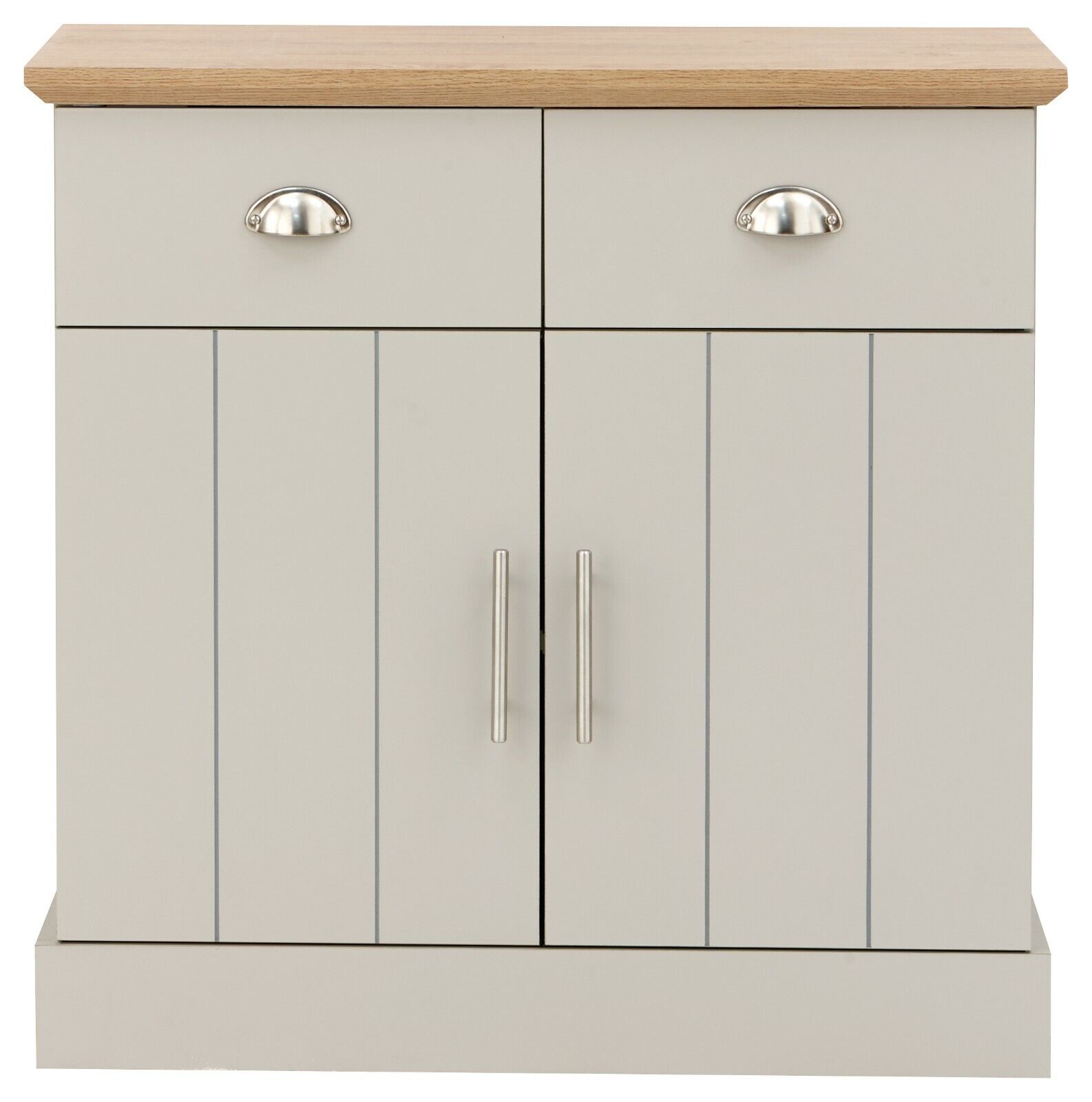 Kendal Compact Sideboard Grey Oak colour top