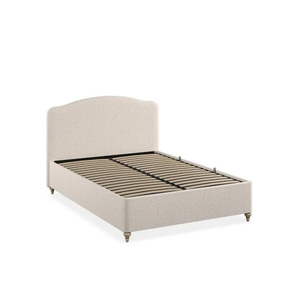 Side Lift 4ft 6 Double Ottoman lift up storage bed Natural Evesham style RRP ?549 - Image 11