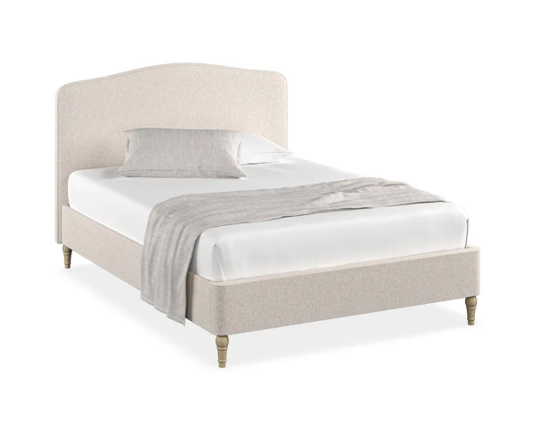 Side Lift 4ft 6 Double Ottoman lift up storage bed Natural Evesham style RRP ?549 - Image 12