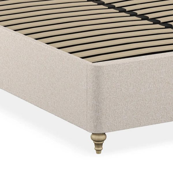 Side Lift 4ft 6 Double Ottoman lift up storage bed Natural Evesham style RRP ?549 - Image 8