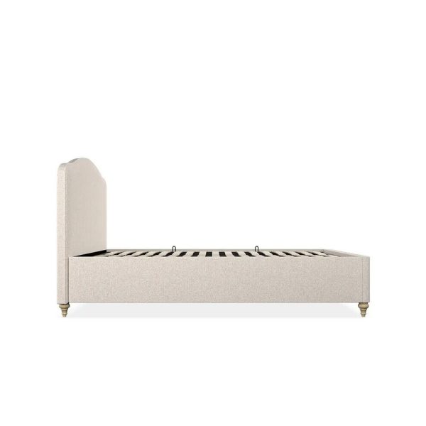 Side Lift 4ft 6 Double Ottoman lift up storage bed Natural Evesham style RRP ?549 - Image 9