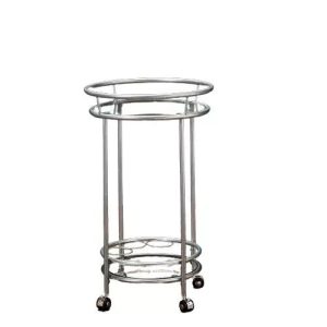 Drinks Trolley In Silver Retro Collins Free Home Delivery