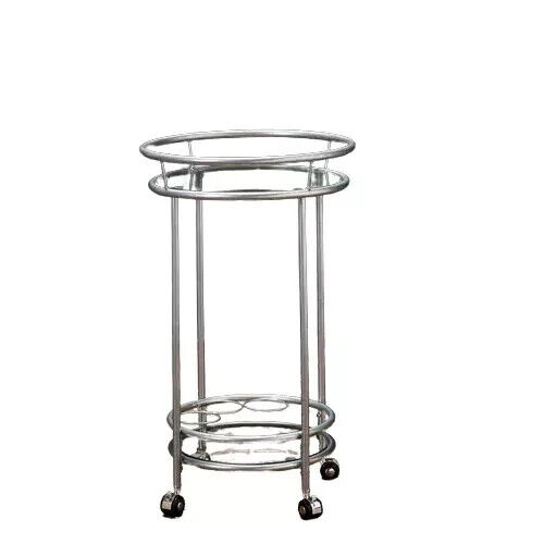 Drinks Trolley In Silver Retro Collins Free Home Delivery