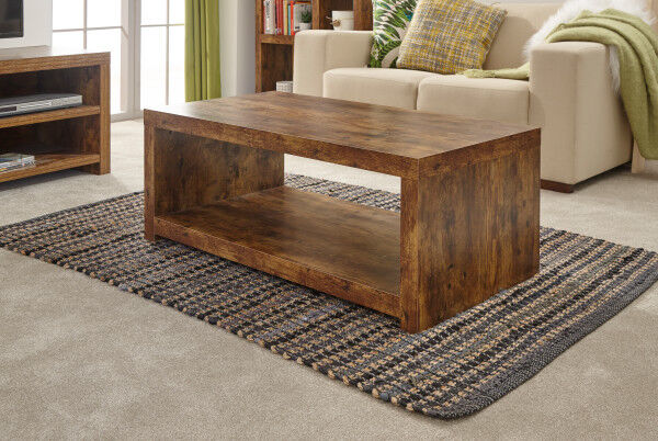 Jakarta Mango coffee table with Shelf living room range
