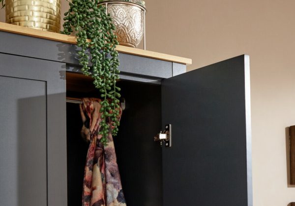 Lancaster Country Style 3 Door Wardrobe Robe Blue Grey customer return - Image 8