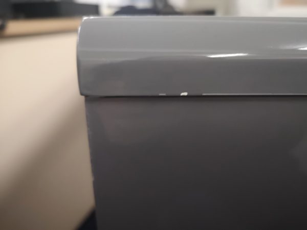 Grey Gloss Bedroom Dressing Table Office Desk Hallway Console Stylish *Graded* - Image 4