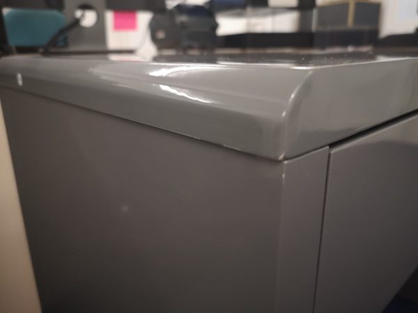 Grey Gloss Bedroom Dressing Table Office Desk Hallway Console Stylish *Graded* - Image 5
