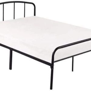 Low Foot End Metal Bedframe Black 4FT Small Double- also in white and more sizes
